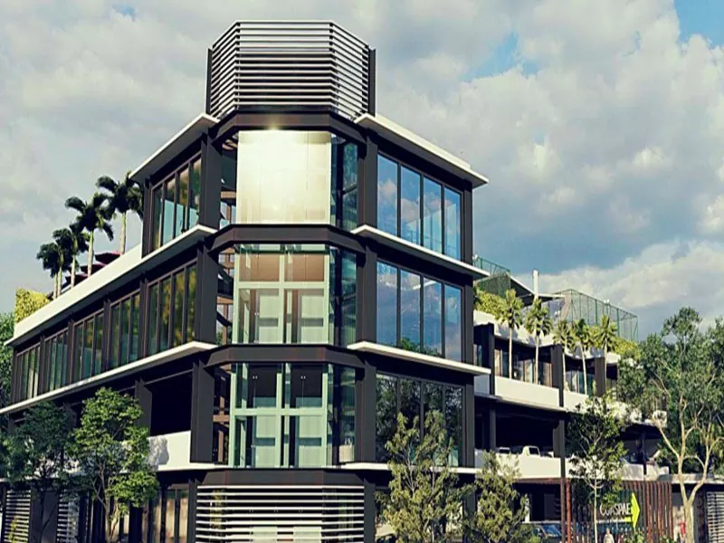 פארוואס קלייַבן אַ שטאָל סטרוקטור געשעפט האטעל פֿאַר מאָדערן געשעפט אַקאַמאַדיישאַן?