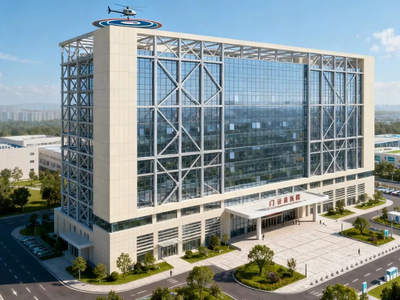 וואָס זאָל איר פאָדערן פון אַ האָספּיטאַל שטאָל בנין?